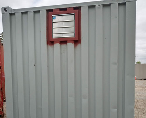 Custom container venting