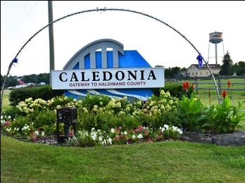 Shipping container delivery to Caledonia, Ontario from Van Blanc Brantford