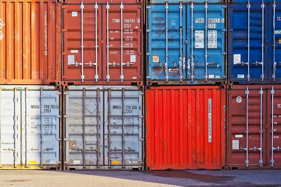 Shipping container delivery to Mount Albert, Ontario from Van Blanc Brantford
