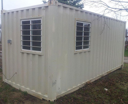 Shipping container delivery to Rockwood, Ontario from Van Blanc Brantford