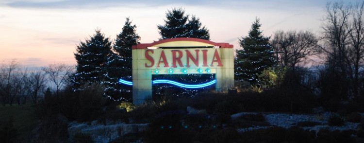 Shipping container delivery to Sarnia, Ontario from Van Blanc Brantford