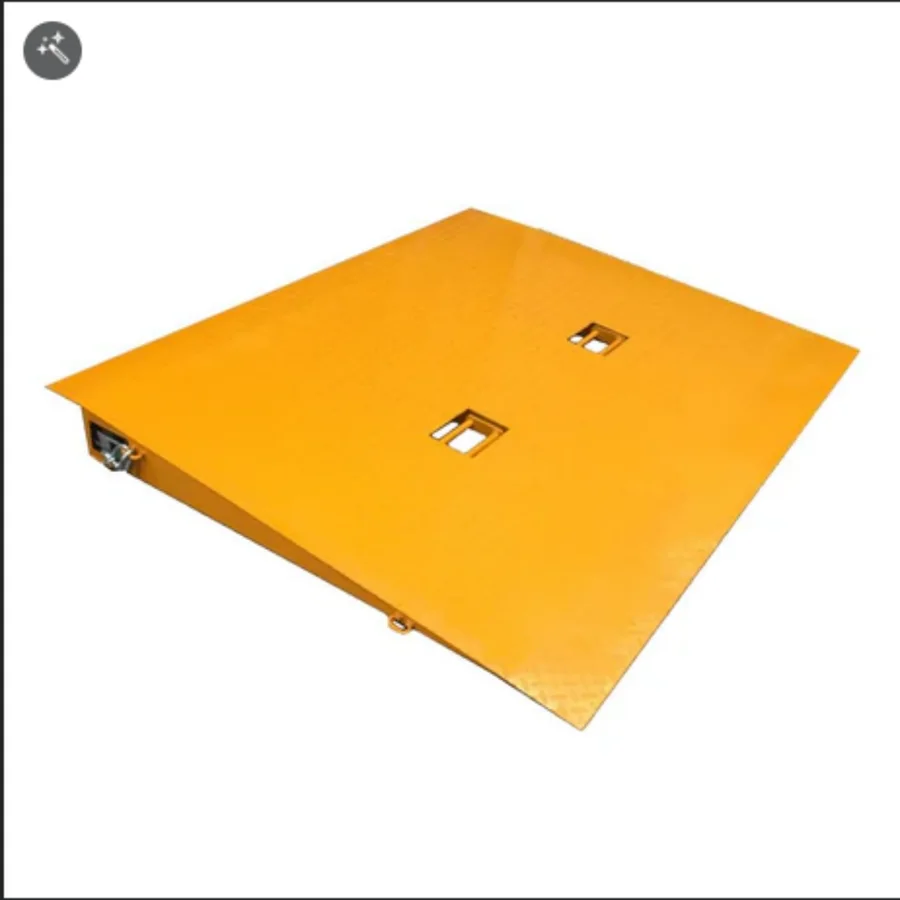 Heavy-duty shipping container loading ramp, 6.5 tonne capacity